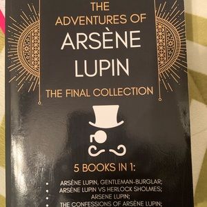 The 5 book collection of Maurice LEBLANC’s Arse’ne Lupin best novels.
